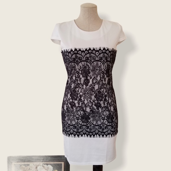 Empire Crochet O-Neck Dress - Small - HP! - Picture 14 of 16